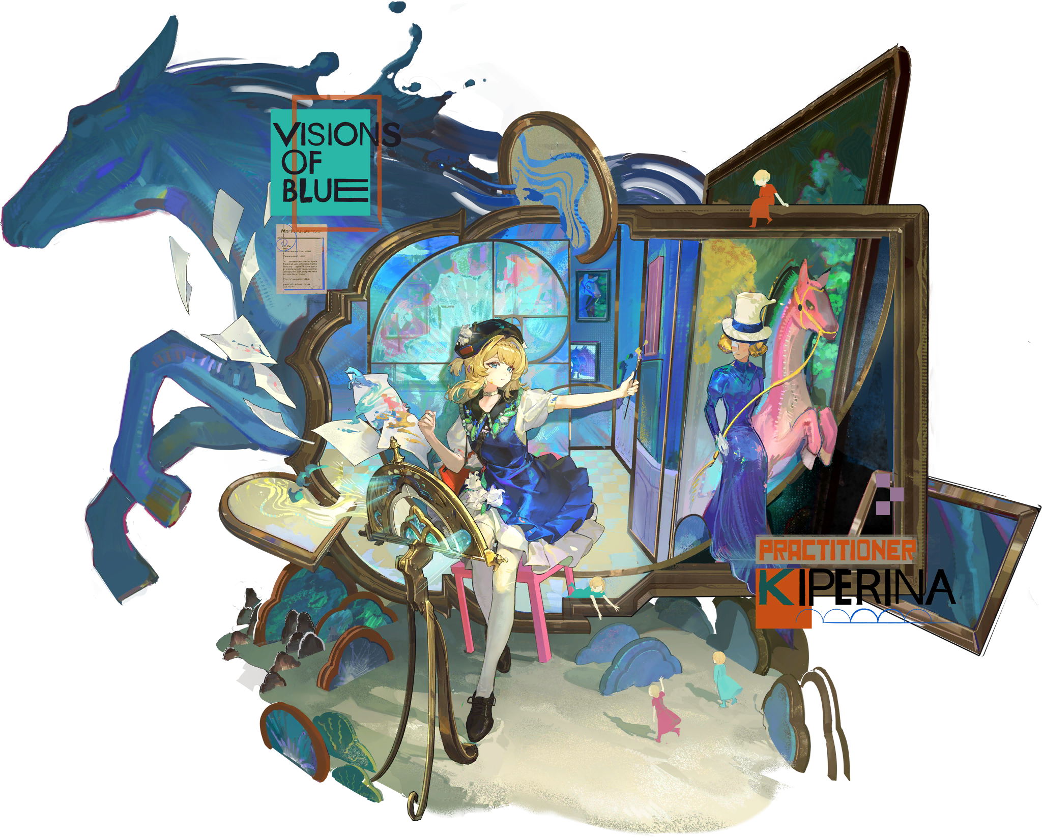 A Utopia in Painted Glass