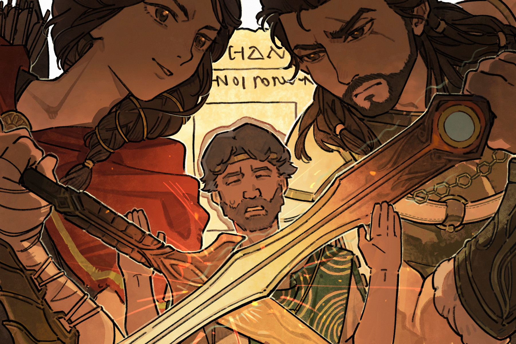 Kassandra, Alexios & Perikles