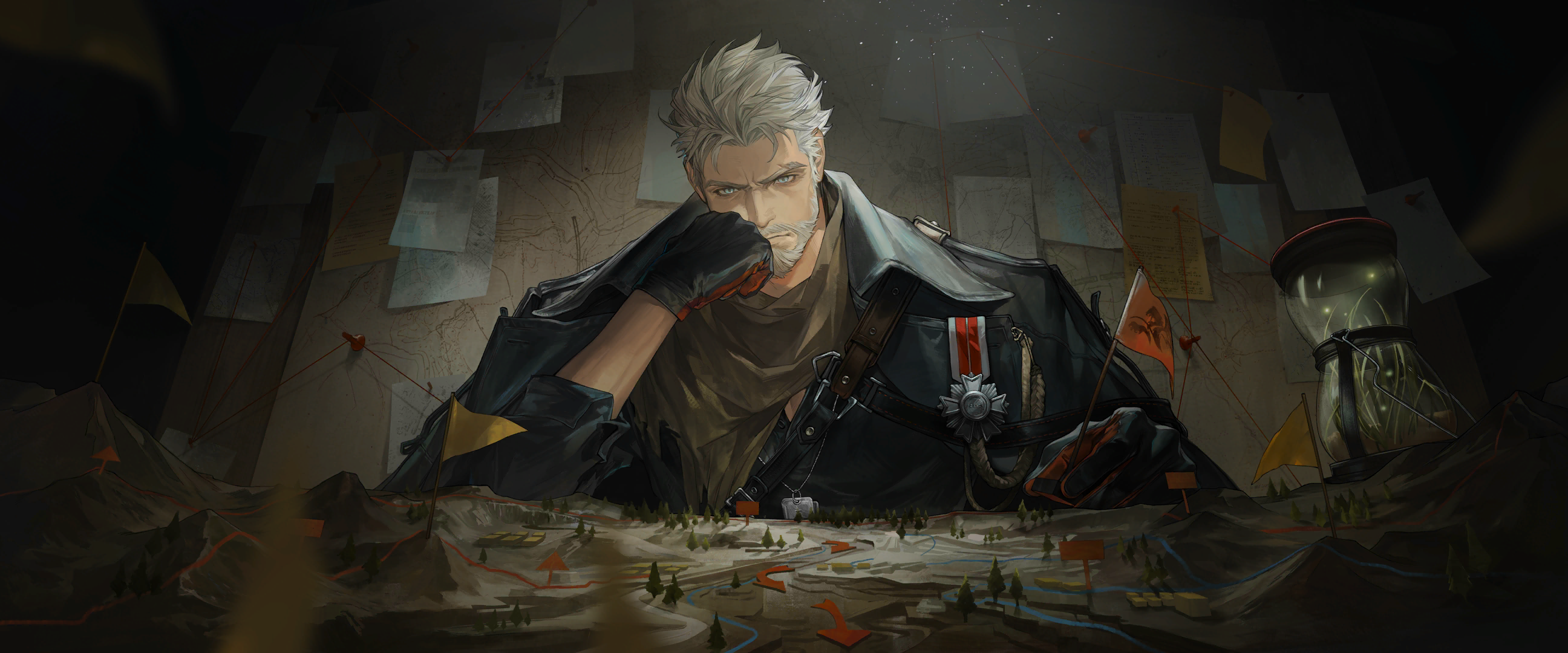 background overlay