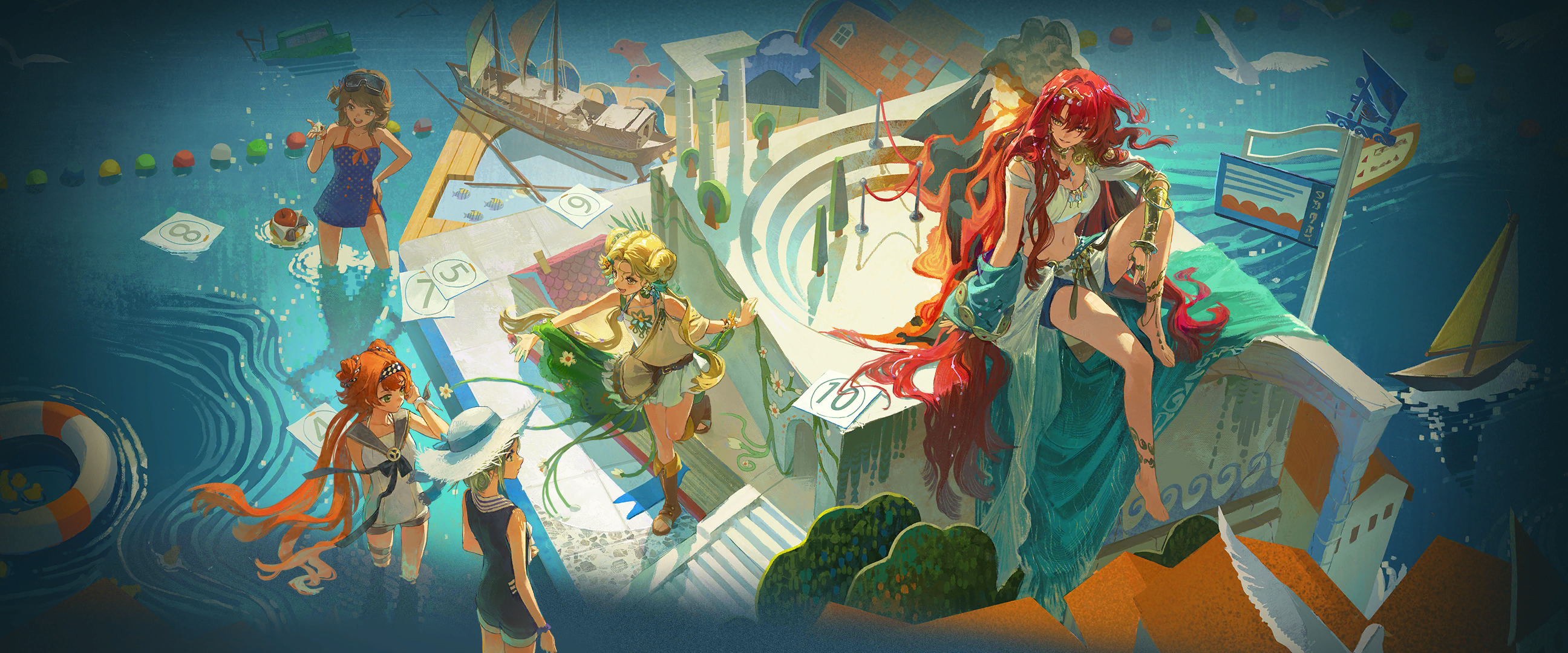 Rekindled! Games of the Summer-Gold Sea